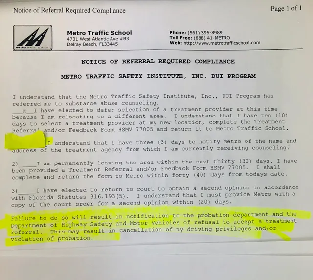 Metro Traffic School