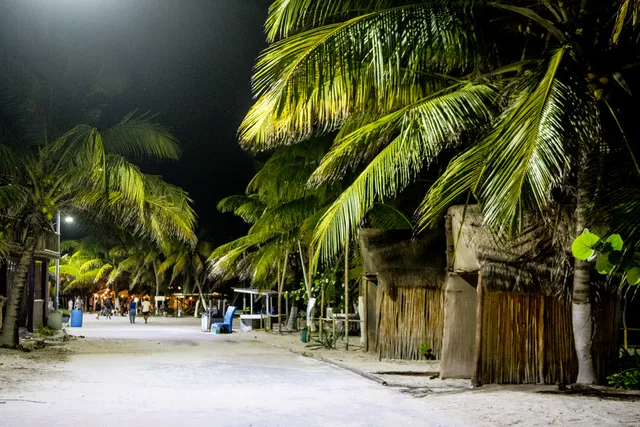 Mahahual Malecon. Main street