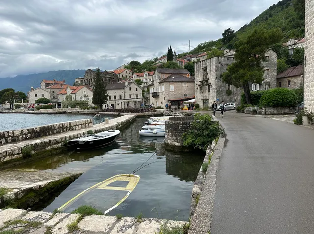 View of Perast Town