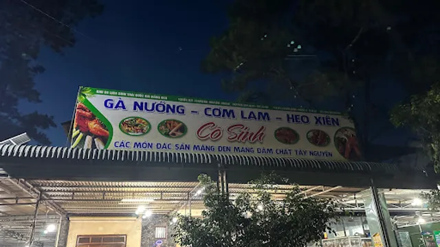 Gà nướng cơm lam Cô Sinh