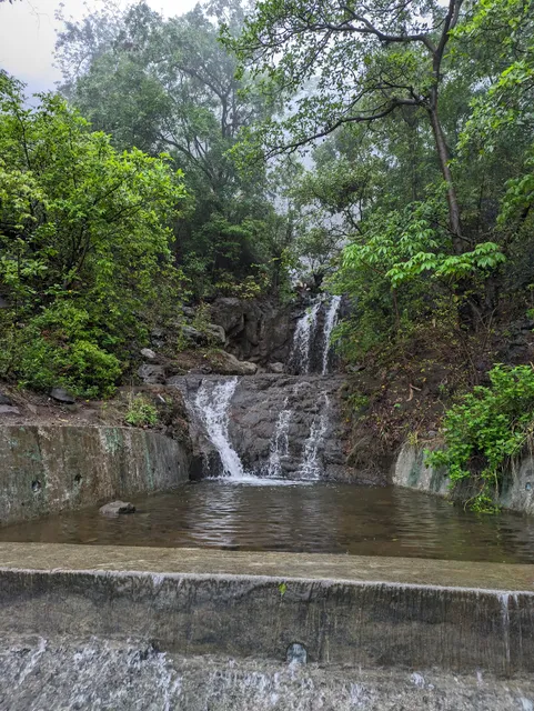 Malshej Waterfall On Road