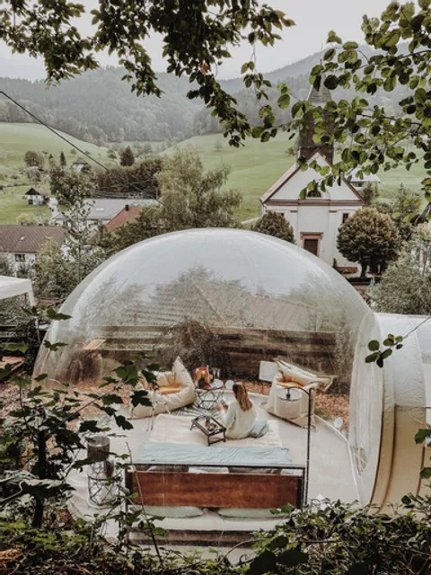 Bubble Tent Deutschland | Elzach-Yach im Schwarzwald
