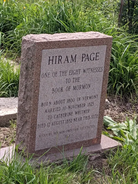 Grave of Hiram Page
