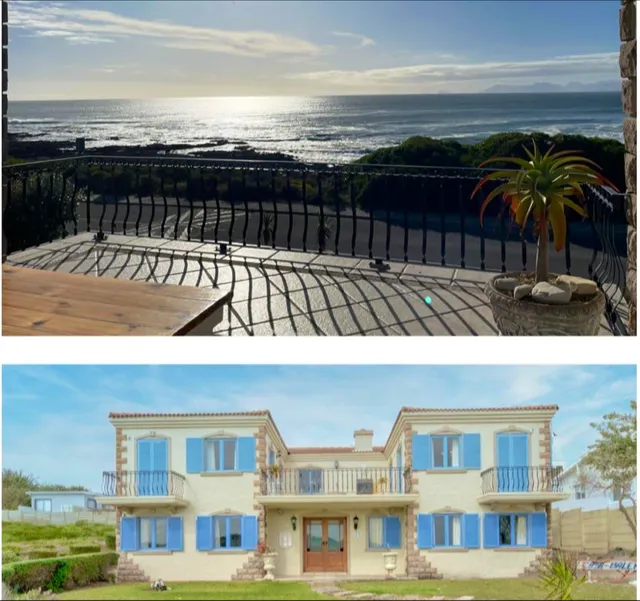 Casa Balena: Gansbaai Seafront Accommodation with hot tub