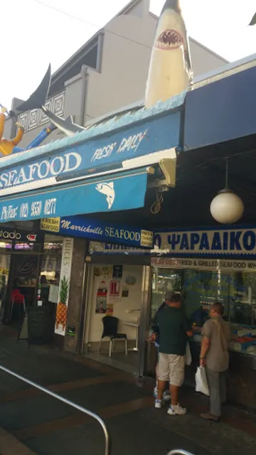 Fresh off the Floor At Marrickville Seafood