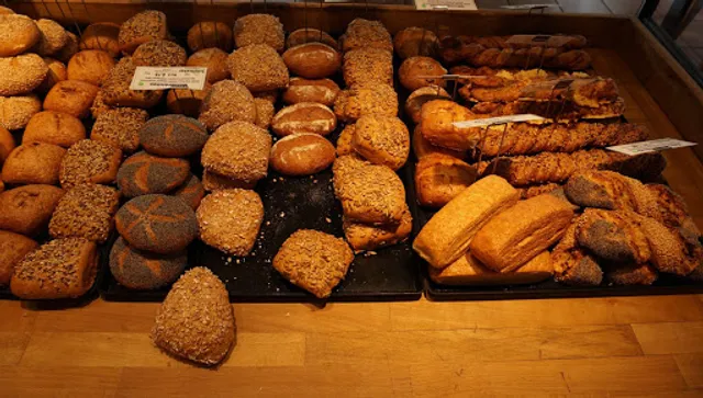 Die Biobäcker Filiale Krefeld mit kleinem Cafébereich