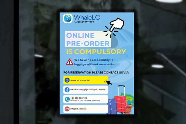 WhaleLO Luggage Storage - Wat Phra Chetuphon