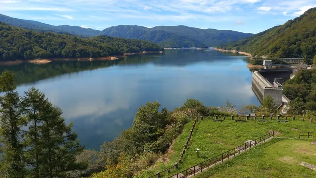 Lake Arimine Observation deck.