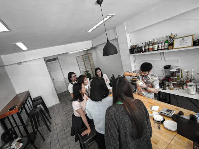 Black Single Coffee Bar