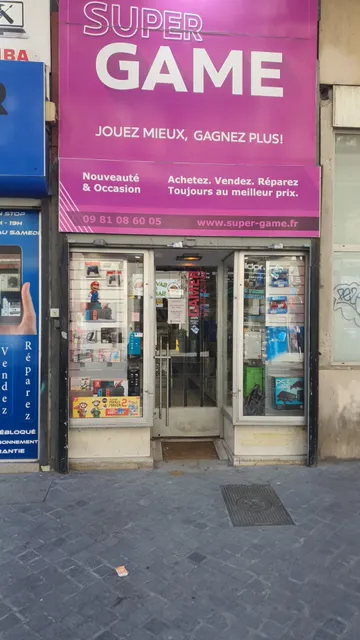 SUPER GAME Vente & Réparation / Jeux videos, consoles et accessoires