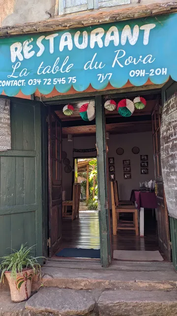 La Table du Rova (le palais)
