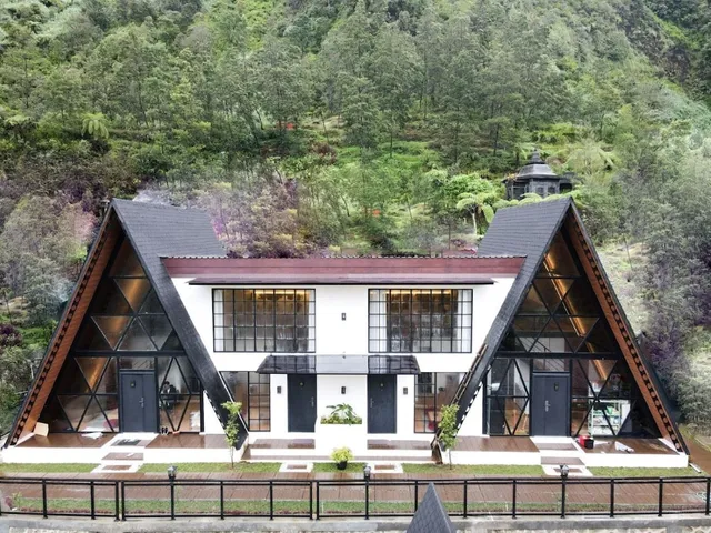 The Sikarim Waterfall View Villa & Resto