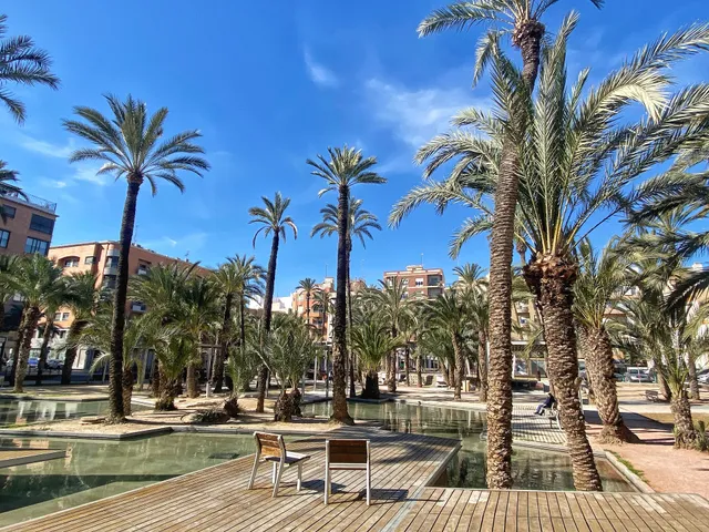 Ruta del Palmerar: Tros de jardí de Porta de la Morera