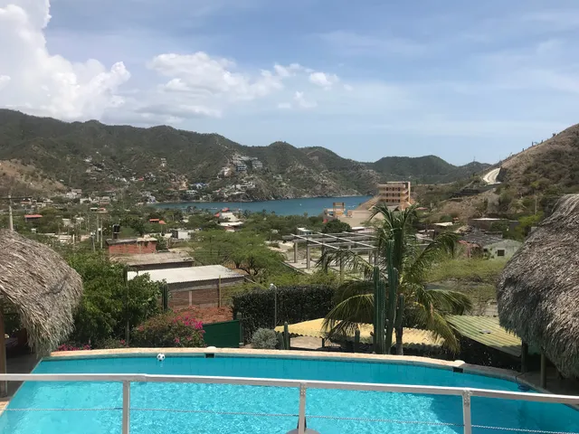 Apartaestudio + cocina + piscina Casa Los Cerros Taganga