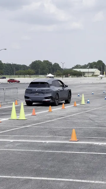 Reserved Parking Lot at EchoPark Speedway