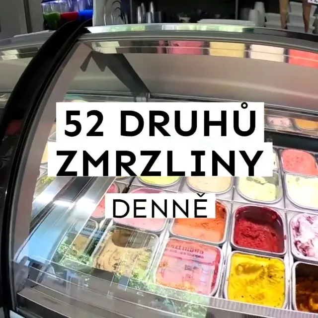 Zmrzlinová kavárna - cukrárna