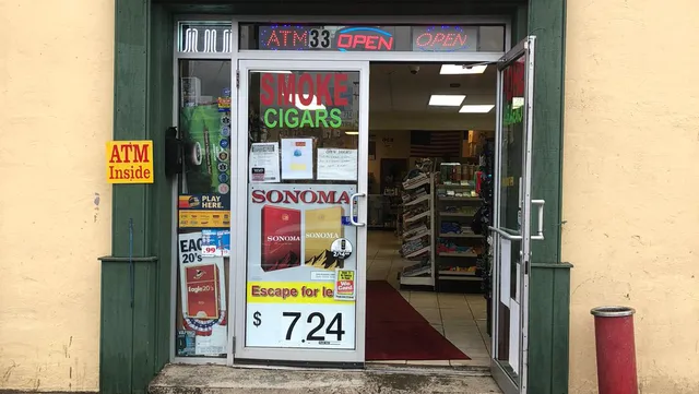 Smoke Shop, Food Mart