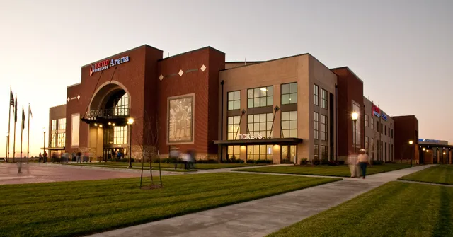 United Wireless Arena and the Boot Hill Casino & Resort Conference Center