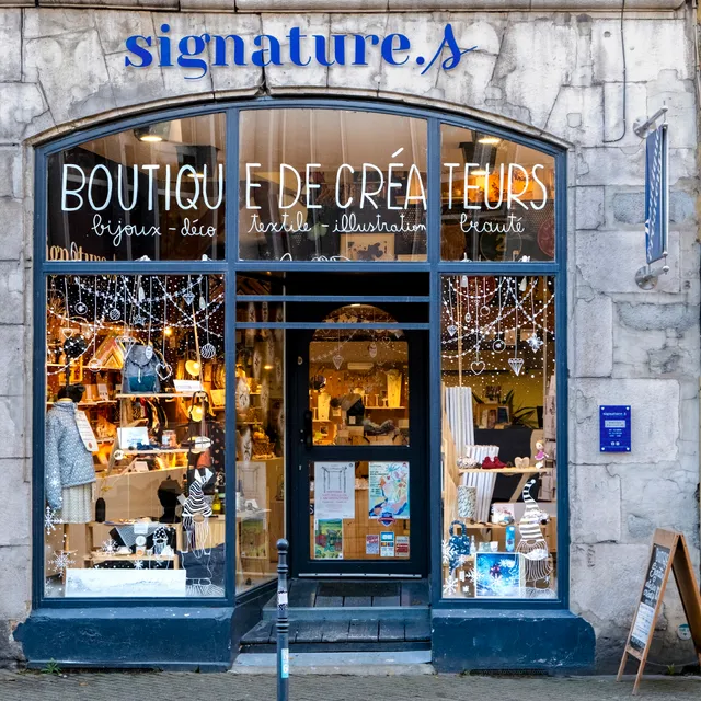 Signature.s, boutique cadeaux de créateurs, artisanat local Grenoble