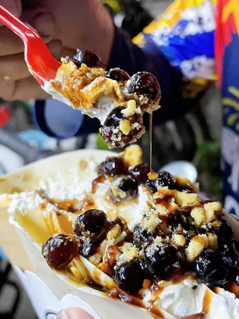 The crepe เครปญี่ปุ่นสไตล์ไทยไทย ร้านดังtiktok