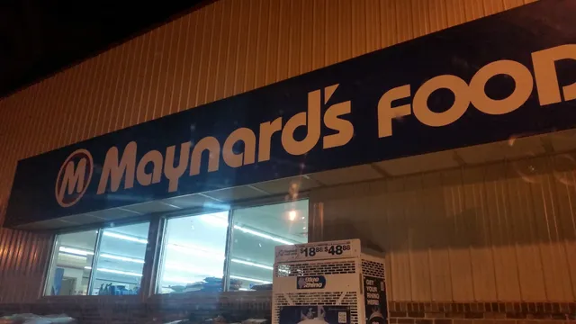 Maynard's Food Center of Westbrook