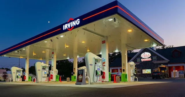 The Common Man Roadside Market & Deli and Irving Fuel - Manchester