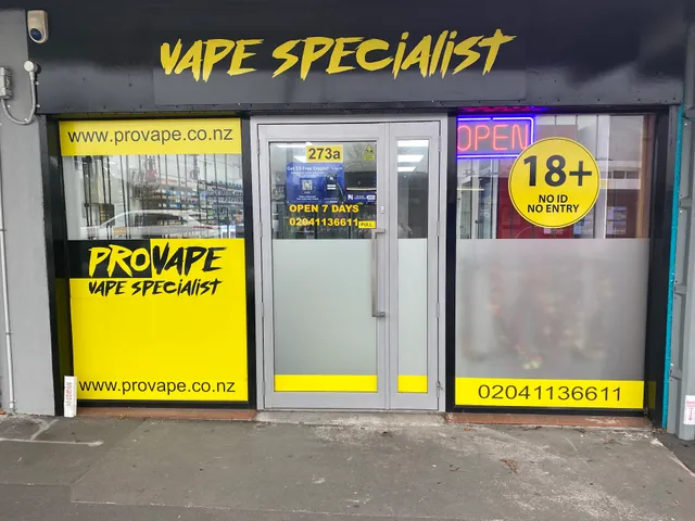 PROVAPE (Bishopdale) - Specialist Vape Store in Christchurch, New Zealand -  reviews,open hours,photo spots, things to do