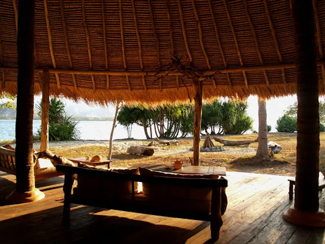 Nautilus Restaurant at Gili Asahan Eco Lodge