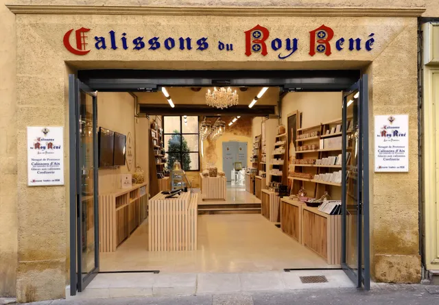 Le Roy René Aix-en-Provence, Confiserie du centre-ville
