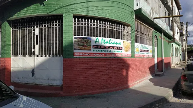 A italiana pizzaria forno a lenha