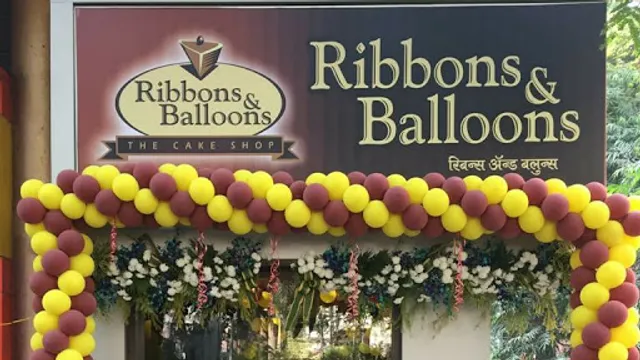 Ribbons and Balloons - The Cake Shop