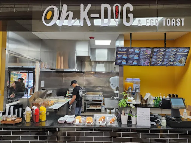 OhK-Dog & Egg Toast