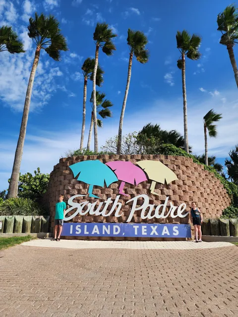 South Padre Island Welcome Sign