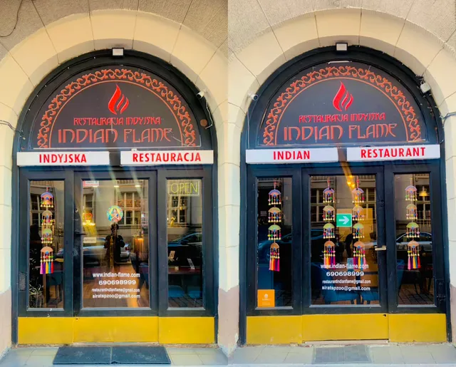 Indian Flame Wielopole. Authentic indian Restaurant.طعام حلال