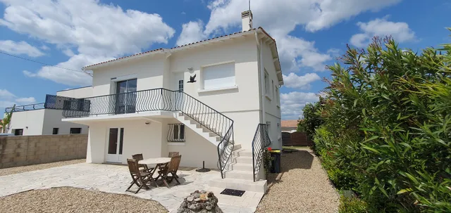 Maison de vacances bleu océan