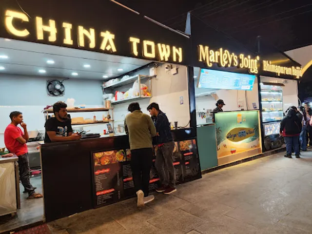 Under the stars Food Court at Gachibowli