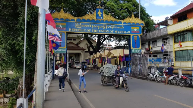 Myanmar Immigration Checkpoint