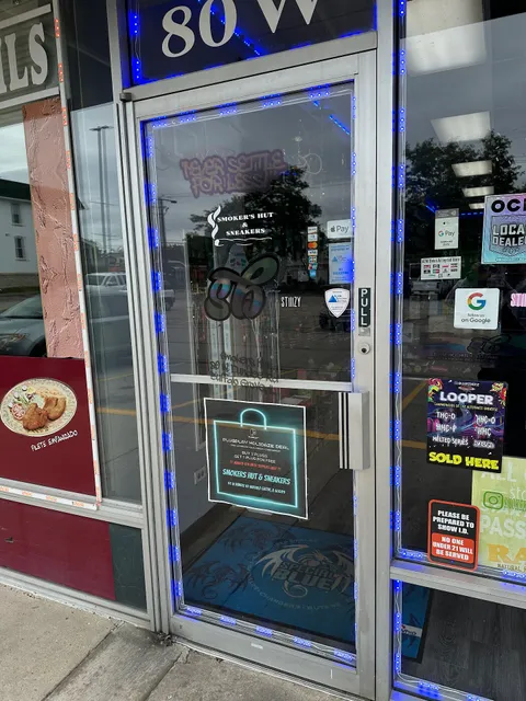 Smokers Hut and Sneakers