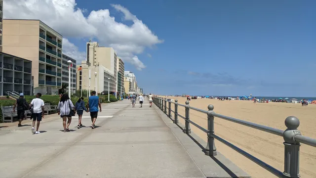 Virginia Beach Oceanfront Boardwalk