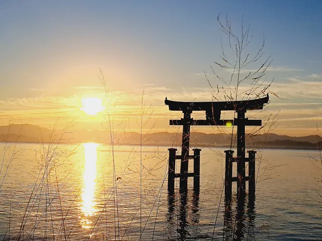 Shirahige Shrine Torii
