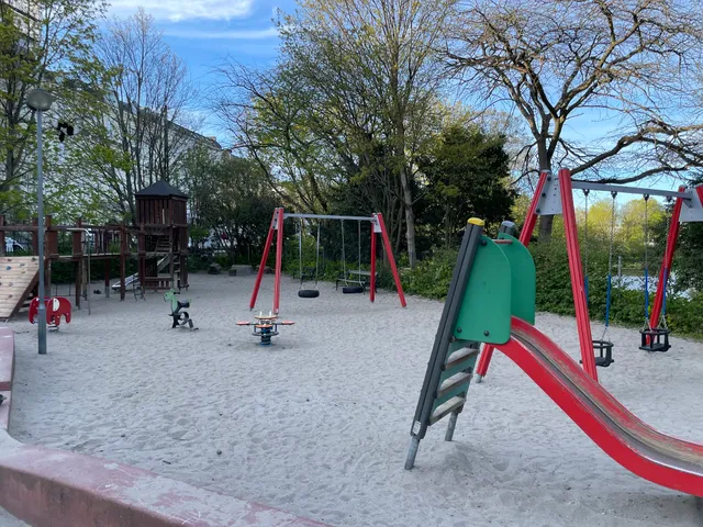 Public playground in Ørstedsparken