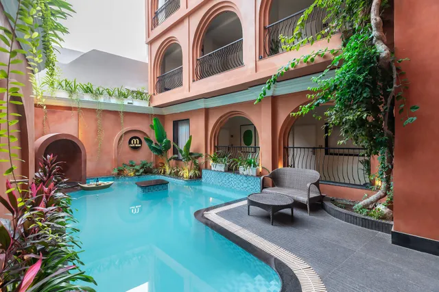 The Red Pier by Downtown Udaipur