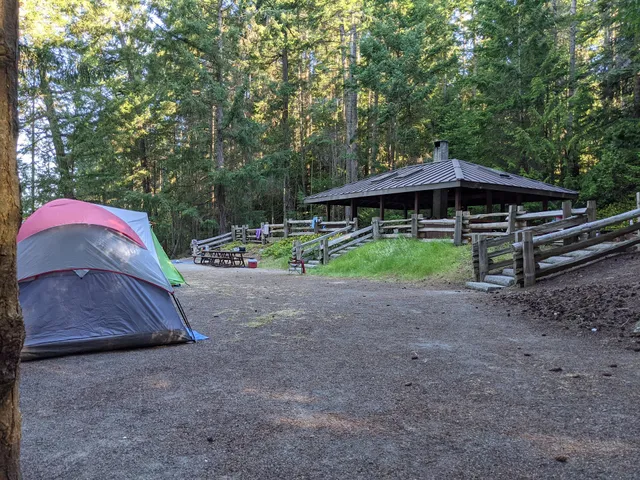 Montague Harbour Marine Park Campground