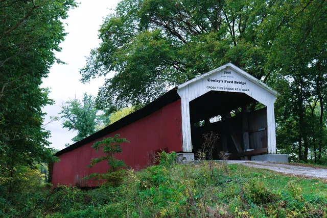 Historic Conley's Ford Covered Bridge