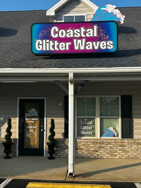 Coastal Glitter Waves