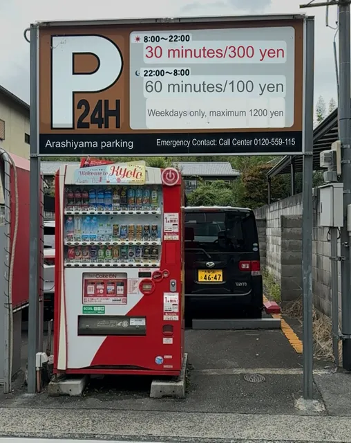Arashiyama Parking Lot