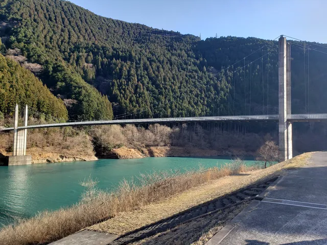 Minami Alps Sesso Otsuribashi (Big Suspension Bridge)