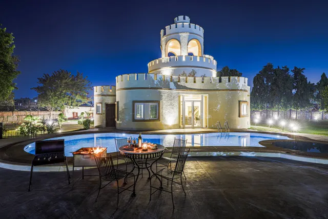 StayVista at Mystic Castle | Holiday Home with Swimming Pool in Jaipur
