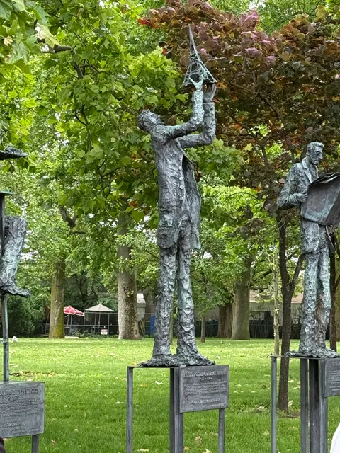 The Five Founders of the Statue of Liberty (Sculpture Garden)