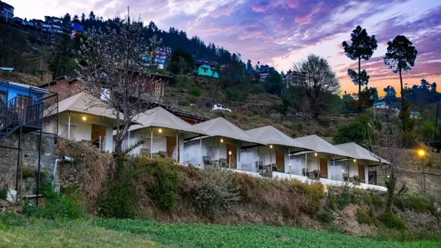 Dawn n Dusk Glamping tents with quintessential valley view